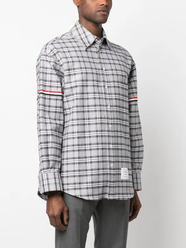 Plaid-check Print Shirt