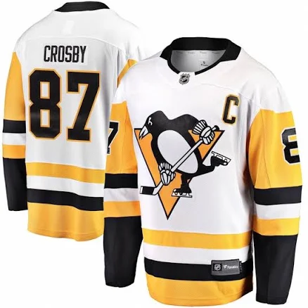 Fanatics Men's Sidney Crosby Pittsburgh Penguins Breakaway NHL Jersey