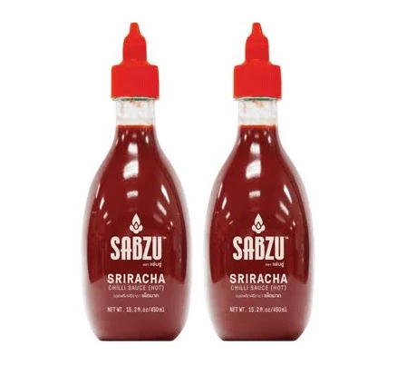 Sabzu Sriracha Chilli Sauce ซอสพริศรีราชา เผ็ดมาก