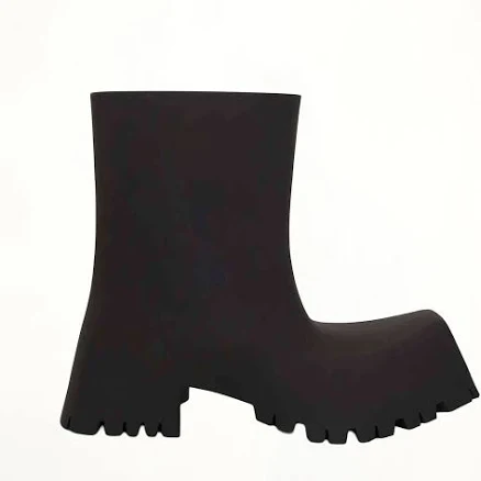 Trooper Rubber Low Boot In Black