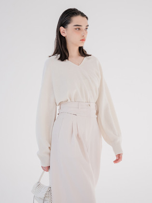 Spring Wholegarment Knit Sweater