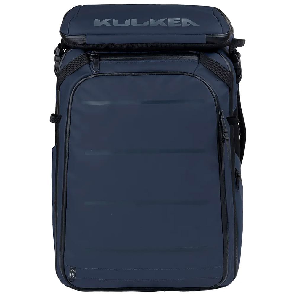 YD 36L 여행용 백팩 탈착식 여행 파우치가 있는 넓은 휴대용 자석 물병 여권 블루 Midnight Black/Gold 36 L