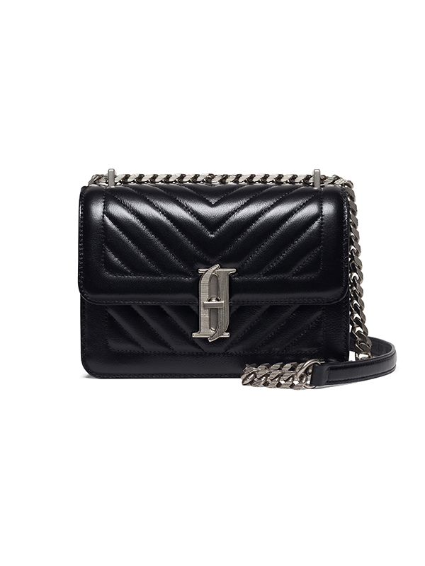 Joelle Quilting Chain Shoulder Bag (Small)