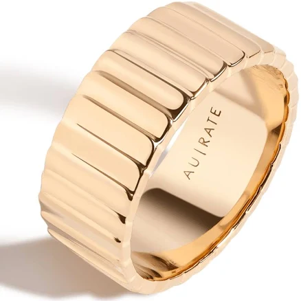 Aurate New York Infinity Ring in Vermeil /Yellow at Nordstrom