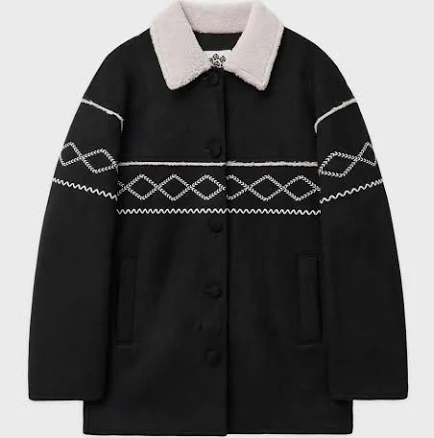 SN Shearling Mustang Coat