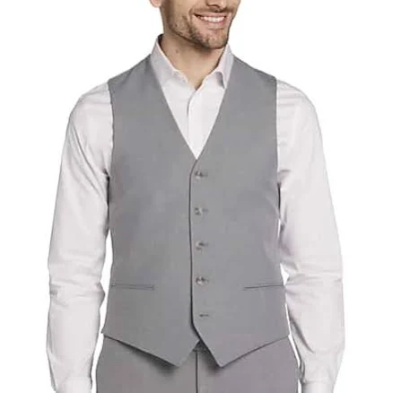 Egara Men's Skinny Fit Suit Vest