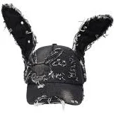 Denim Bunny Hat