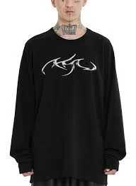 [PBA] Tribal AJO Long Sleeves T-Shirt [BLACK] - AJOBYAJO