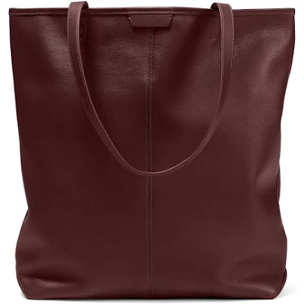 Leatherology Uptown Vertical Leather Tote