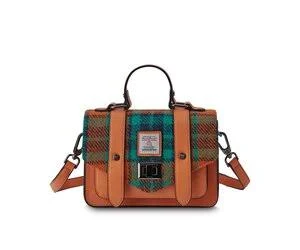 Islander Harris Tweed Tartan Mini Satchel