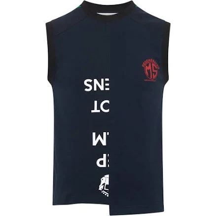 Marine Serre Men's Regenerated Graphic Tank Top