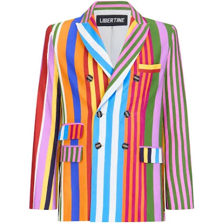 'TANGIER STRIPE' Double BREASTED Jacket
