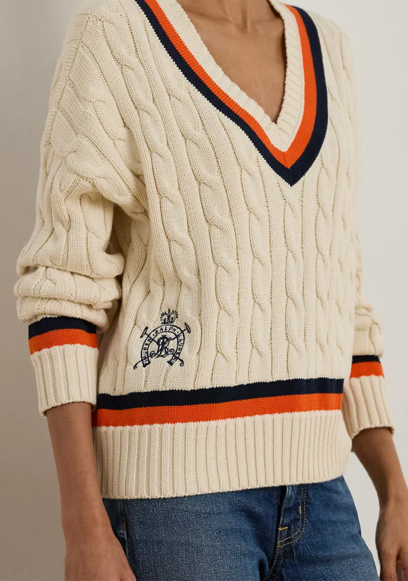 Long-Sleeve Cricket Sweater