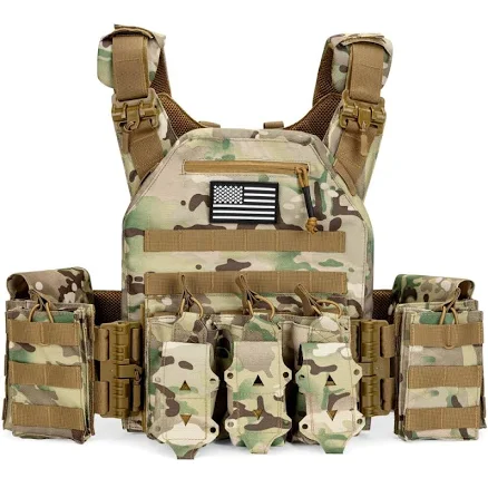 Tactical Vest Breathable Quick Release Adjustable Tactical Gear For