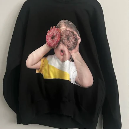 Acm de La Vie Adlv Baby Face Oversized Hoodie