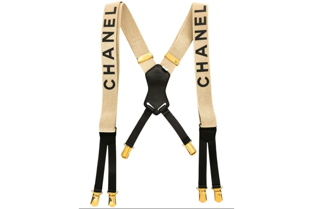 1997 Chanel Suspenders