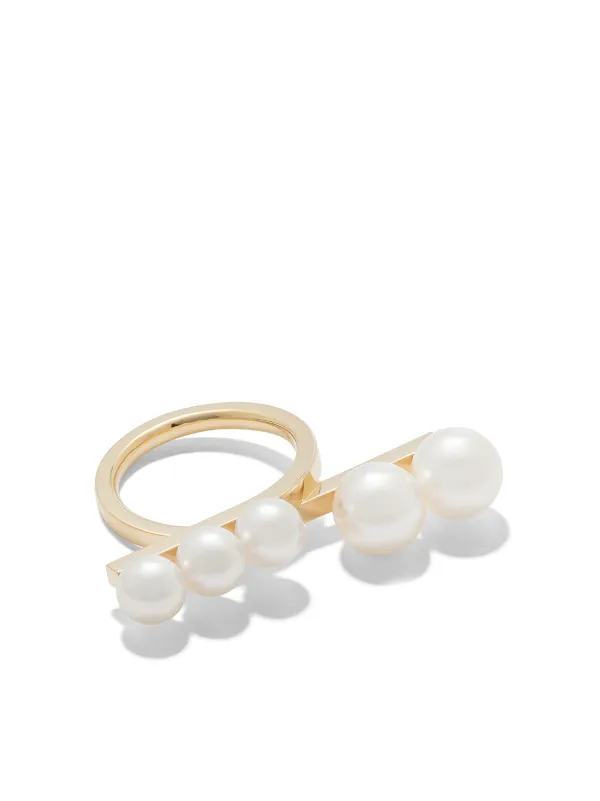 Balance Loop Pearl Ring