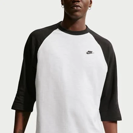 Nike Men's Sportswear Club 3/4-Sleeve Raglan Top