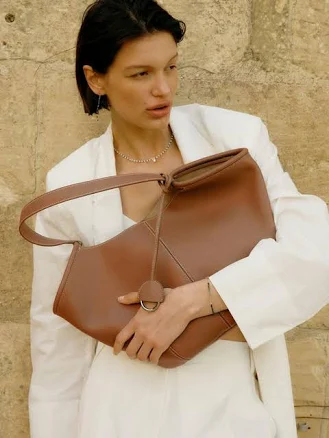 Joy Gryson Nimbus Medium Shoulder Bag - Brown