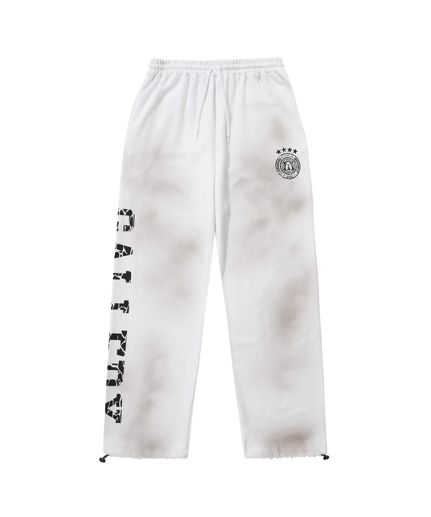 ARCH LOGO WASHED SWEATPANTS_WH