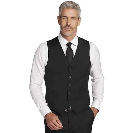 Men's Pronto Uomo Platinum Modern Fit Wool Blend Suit Vest