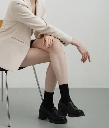 CHAAKAN Seti Platform Loafer Heel 7CM