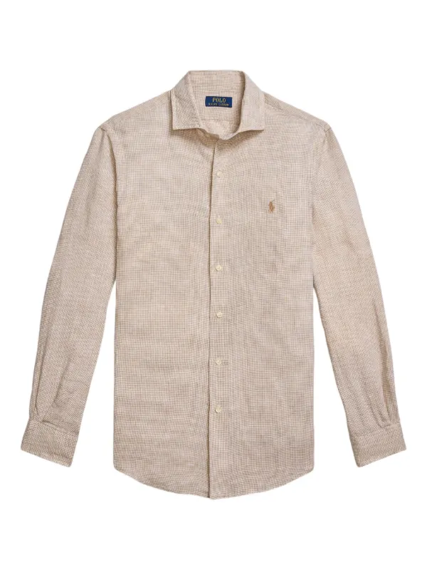 Long-sleeve Linen Shirt