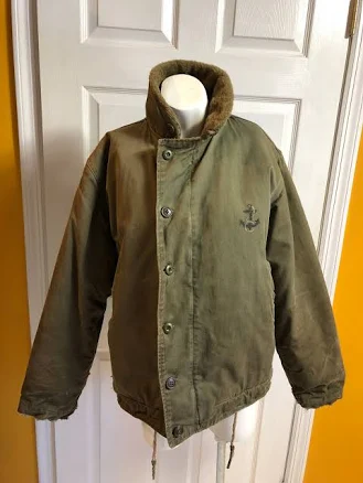 Rare 1940's Military Deck Jacket