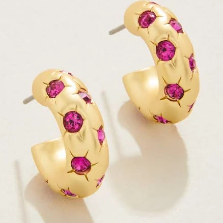 Spartina 449 Chubby Hoop Earrings