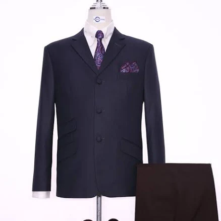Tailored 3-Button Mod Blazer