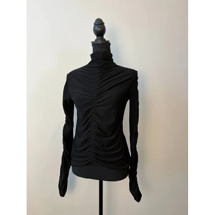 LVIR Women's Ruched Turtleneck