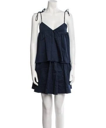 Kika Vargas Women's V-Neck Mini Dress