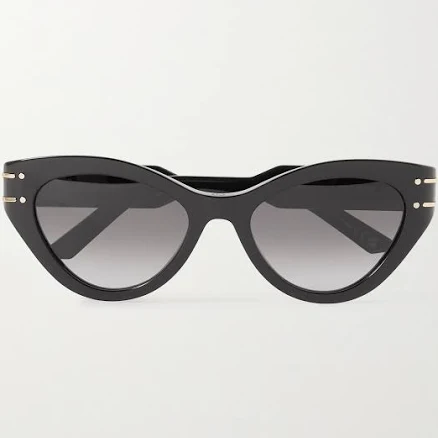 DIOR Eyewear DiorSignature B7I Cat-eye Acetate Sunglasses - Women - Black Sunglasses