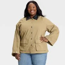 Ava & Viv Women's Oversized Field Jacket