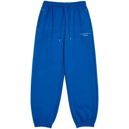 acmedelavie BASIC LOGO RIVET WARM PANTS