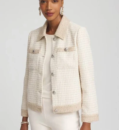Chico's Women's Tweed Jacket