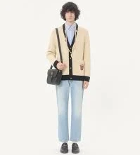 Valentino Wool Cardigan With Embroidered Vg