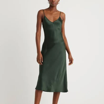 Quince Women's Washable Mulberry Silk Slip Dress