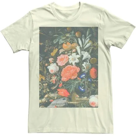 Renaissance Flowers Painting Tee