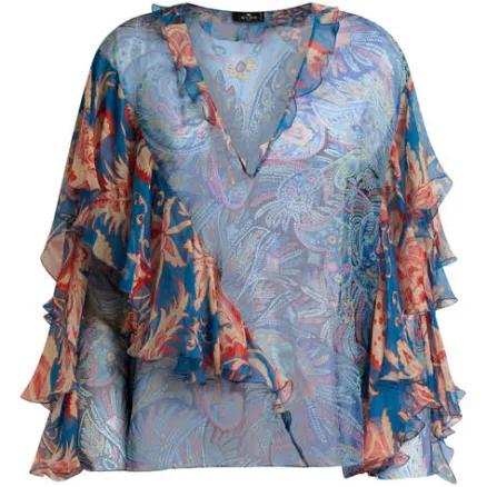 Etro Chiffon Blouse Woman