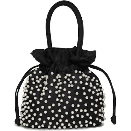 Lele Sadoughi Women's Pearl Sia Drawstring Bag