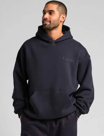 Comfrt Oversized Minimalist Hoodie