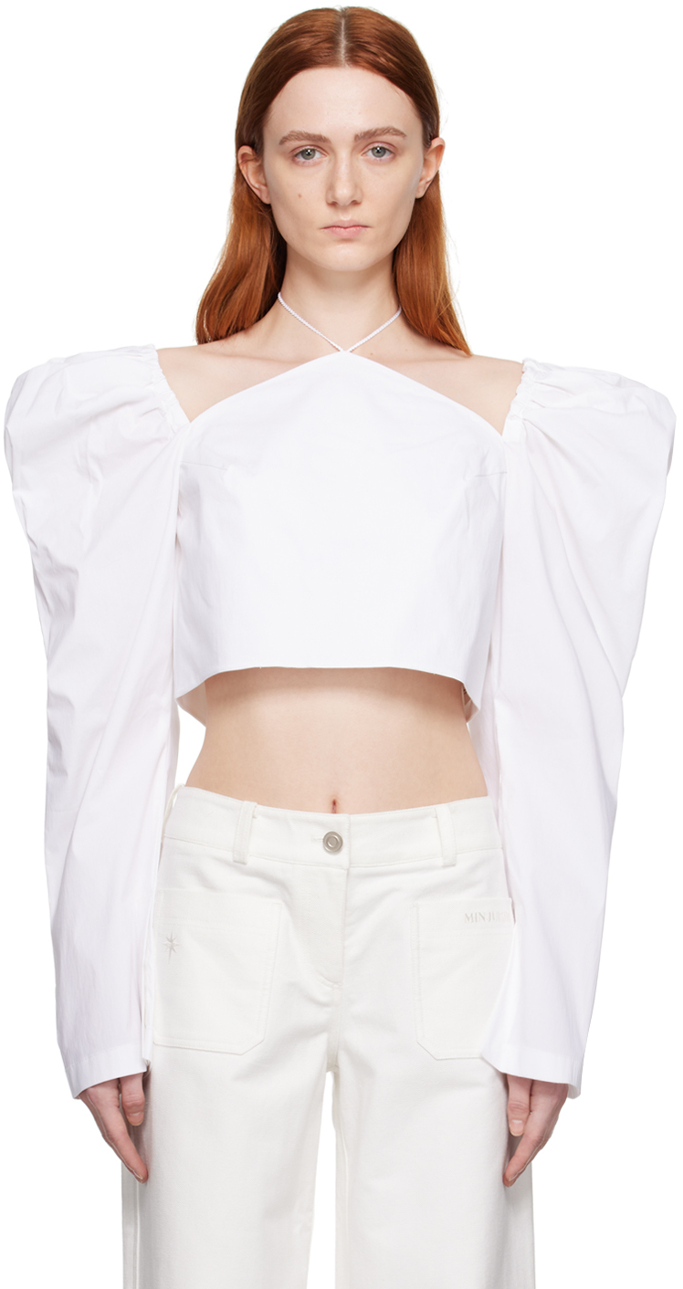White Butterfly Blouse