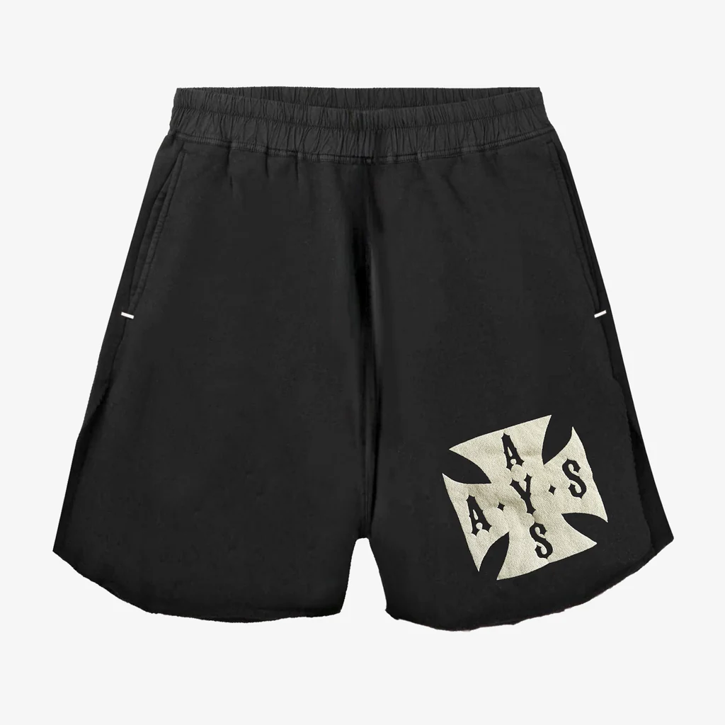 Raw Cross Fleece Shorts