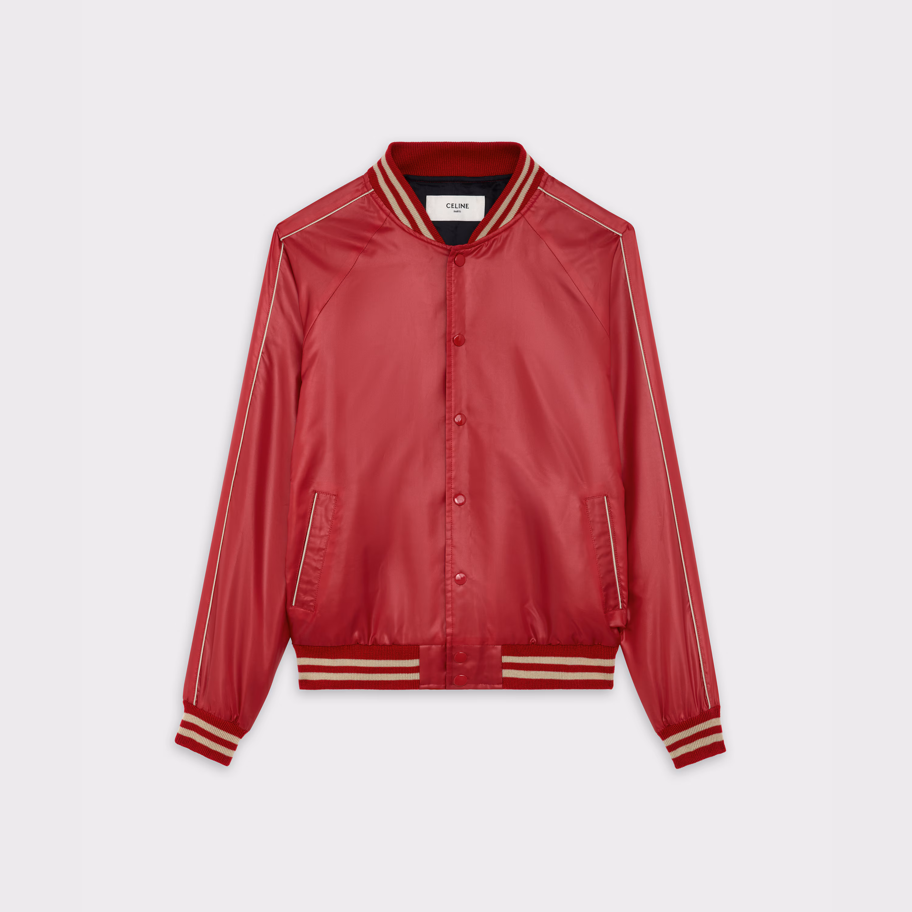 Teddy College Jacket Lightweight Nylon