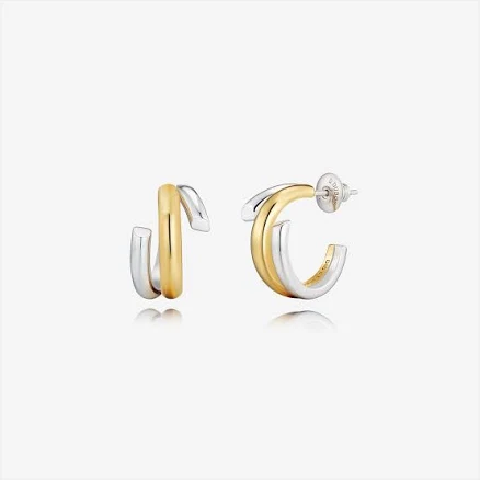 Sélection. D Brass Earring
