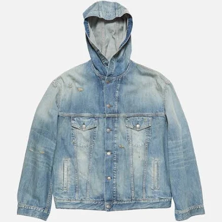 Acne Studios Hooded Denim Jacket
