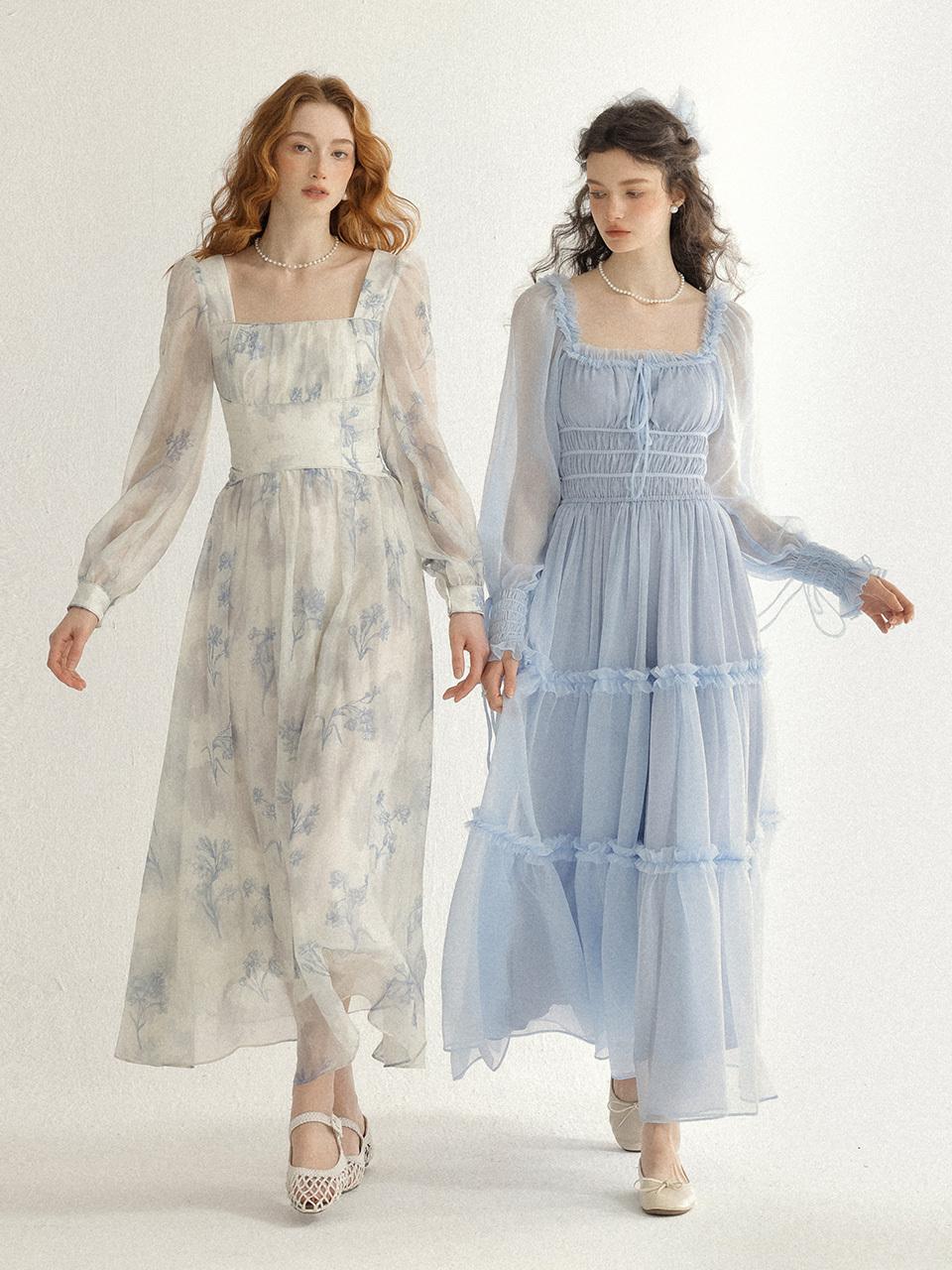 Powder Blue Maxi Dress