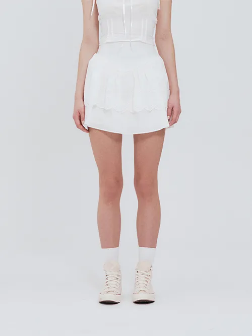 Irene Skirt (Ivory)