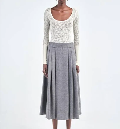 Scoop Lace Top